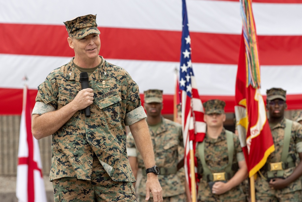 9th Communication Battalion Change of Command