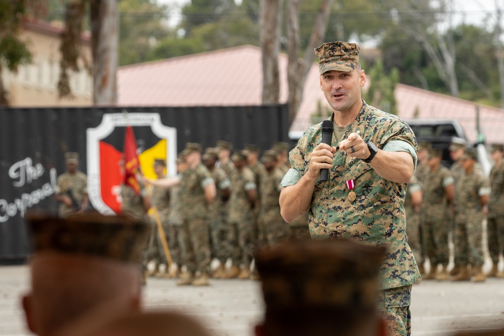 9th Communication Battalion Change of Command