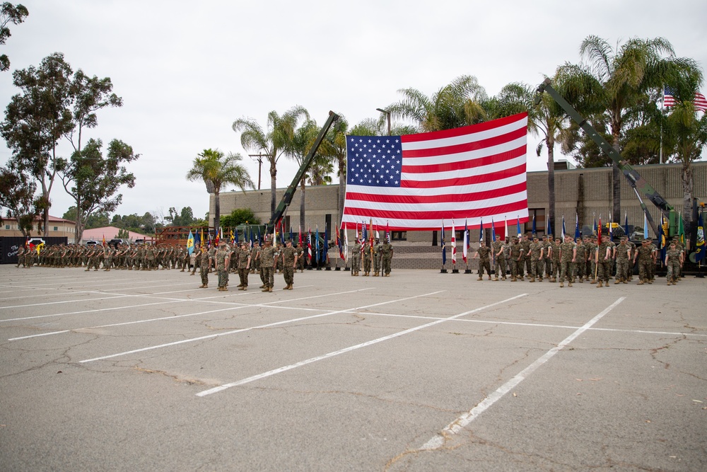 9th Communication Battalion Change of Command