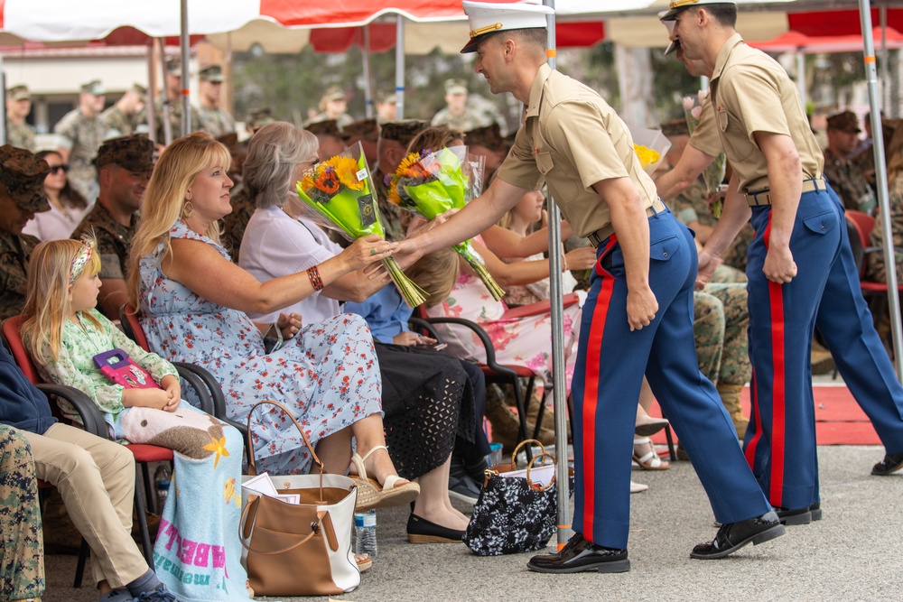 9th Communication Battalion Change of Command