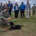 NERE23 Participants Interact With Military Working Dogs