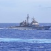 USS Shiloh Sails in Formation