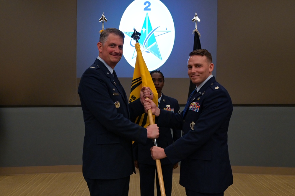 2nd Range Operations Squadron Change of Command