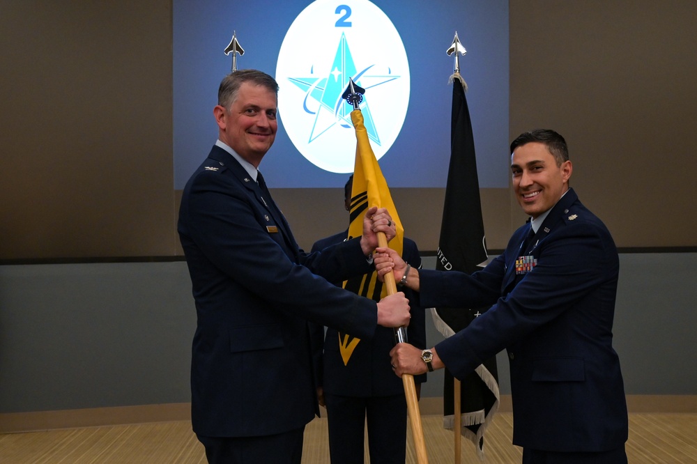 2nd Range Operations Squadron Change of Command