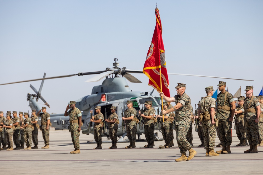 MALS-13 holds change of command