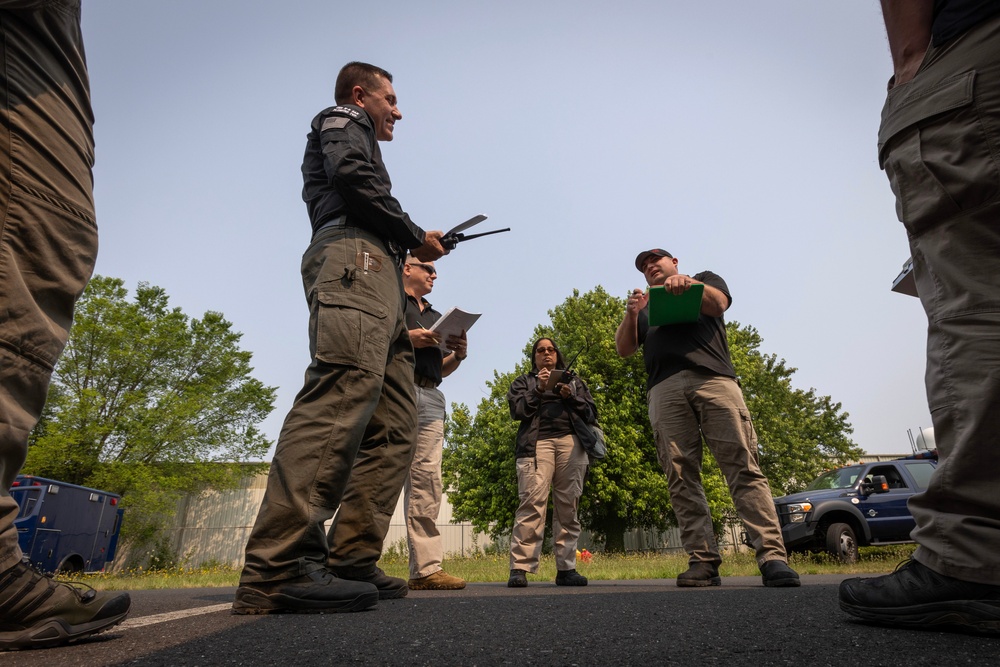 21st WMD-CST trains in Camden