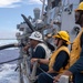 Decatur Replenishment at Sea with USNS Yukon
