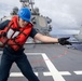 Decatur Replenishment at Sea with USNS Yukon