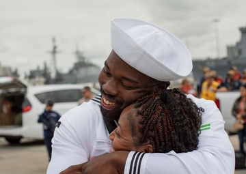 USS Anchorage (LPD 23) Returns To Home Port