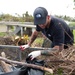 4th RS volunteers clean Santa Rita after Typhoon Mawar