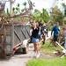 4th RS volunteers clean Santa Rita after Typhoon Mawar