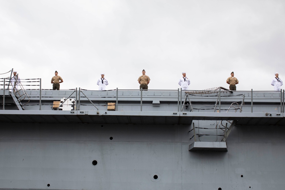 USS John P. Murtha (LPD 26) Returns To Home Port