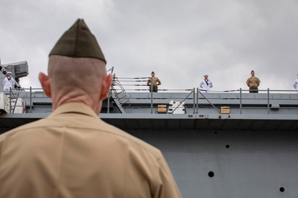 USS John P. Murtha (LPD 26) Returns To Home Port