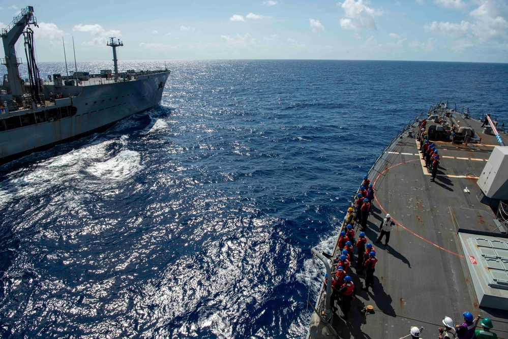 Wayne E. Meyer Conducts Underway Replenishment