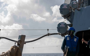 Wayne E. Meyer Conducts Underway Replenishment