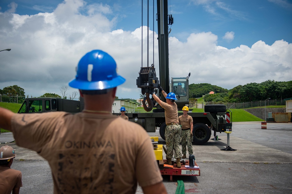 NMCB 3 and 5 Crane Ops