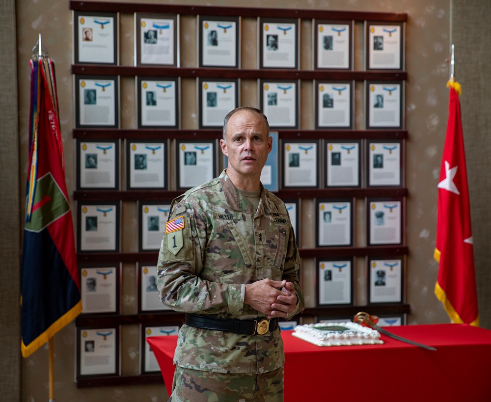 1st Infantry Division Birthday Cake Cutting Ceremony