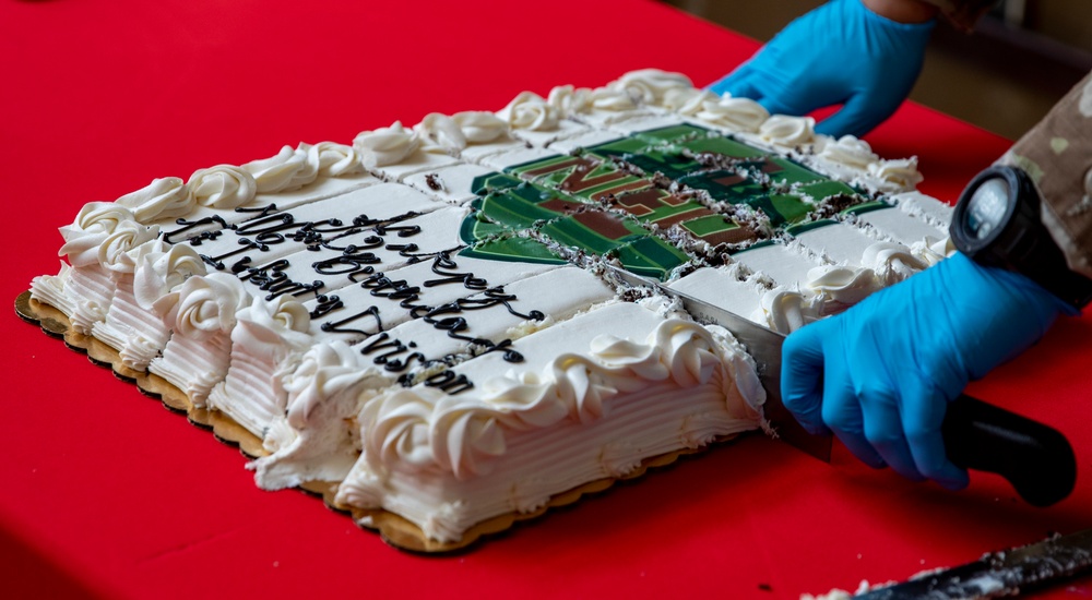 1st Infantry Division Birthday Cake Cutting Ceremony