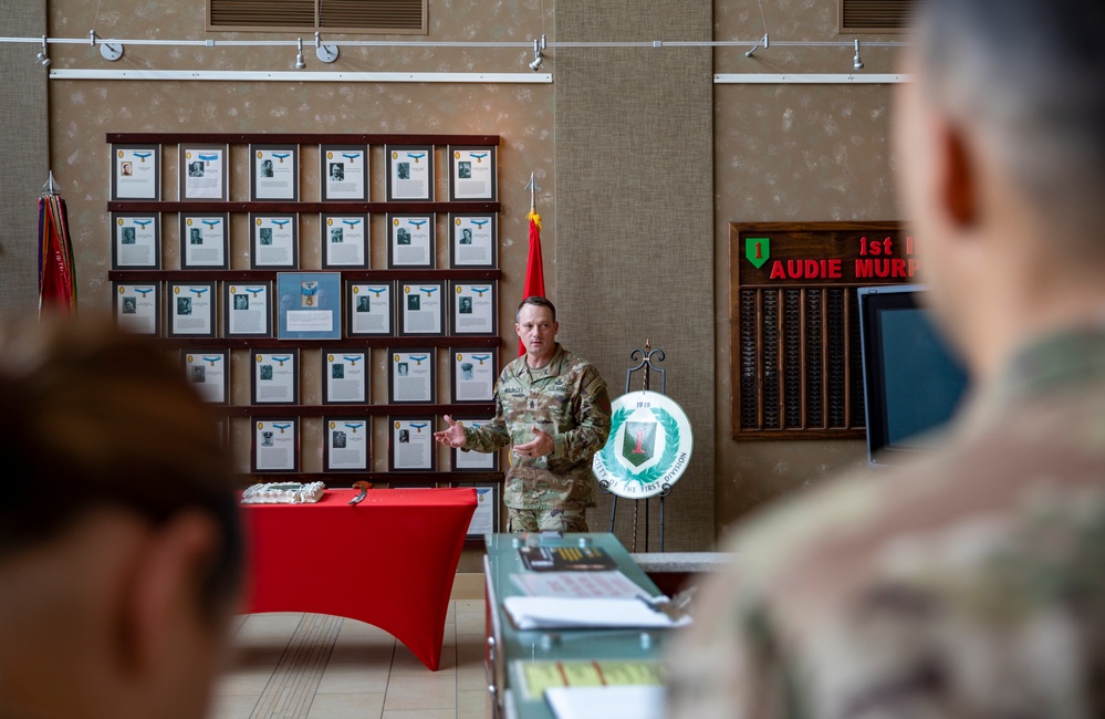 1st Infantry Division Birthday Cake Cutting Ceremony