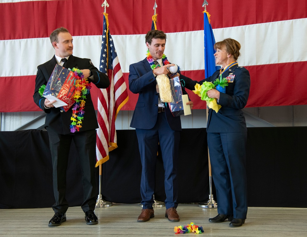 Retirement ceremony for Oregon Air National Guard Commander Brig. Gen. Donna M. Prigmore