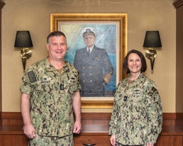 Carrier Strike Group 11 Holds Underway Change of Command