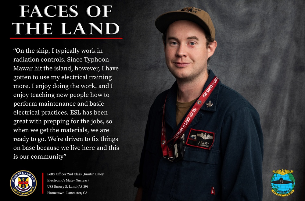 Faces of the Land with EMN2 Lilley