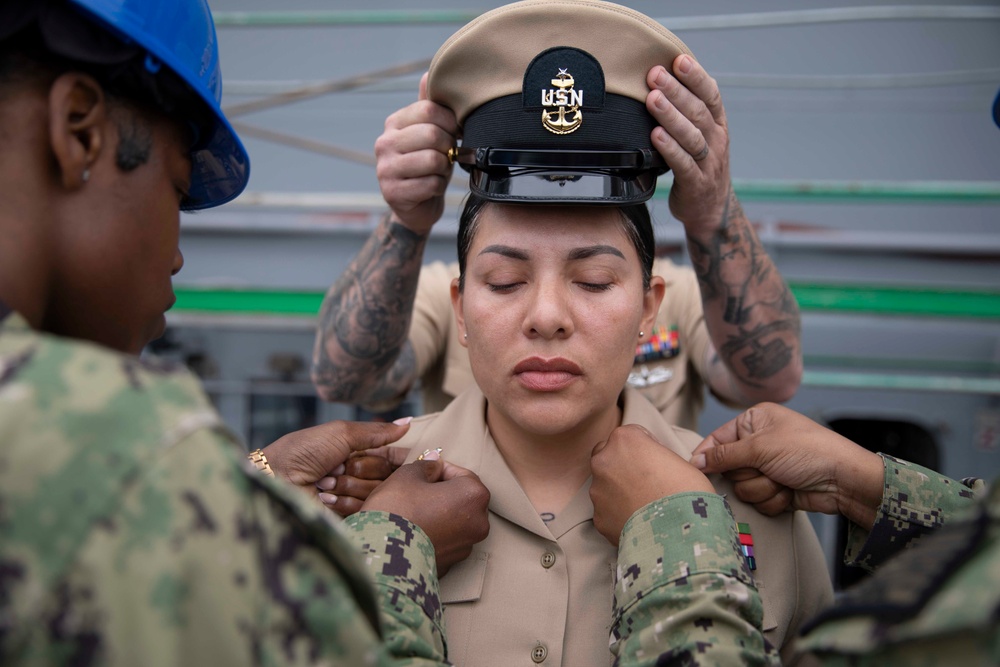 Senior Chief Pinning Ceremony
