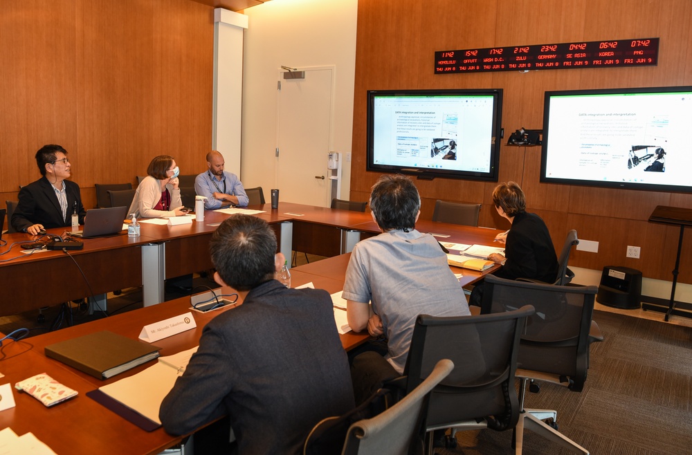 DPAA host Japanese MHLW personnel for scientific analysis meeting