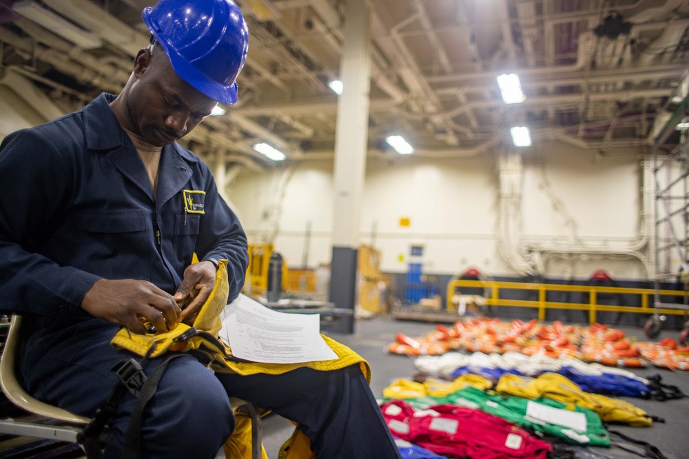Deck department Afloat Maintenance
