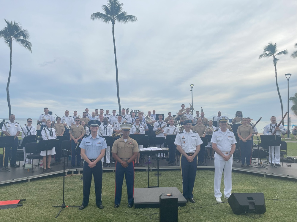 Joint Service Concert in Waikiki