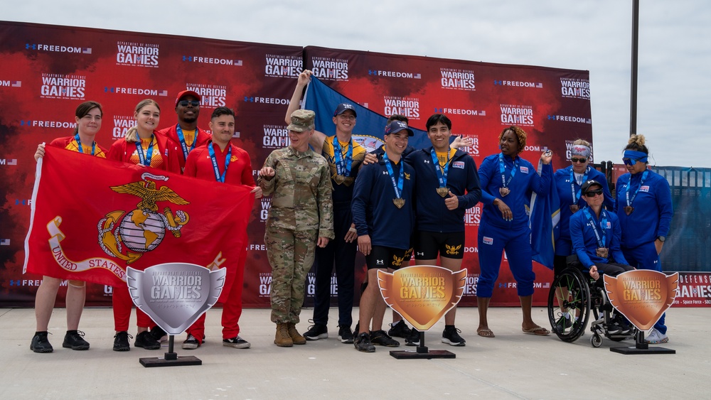 Team Navy Rowing Competition DoD Warrior Games