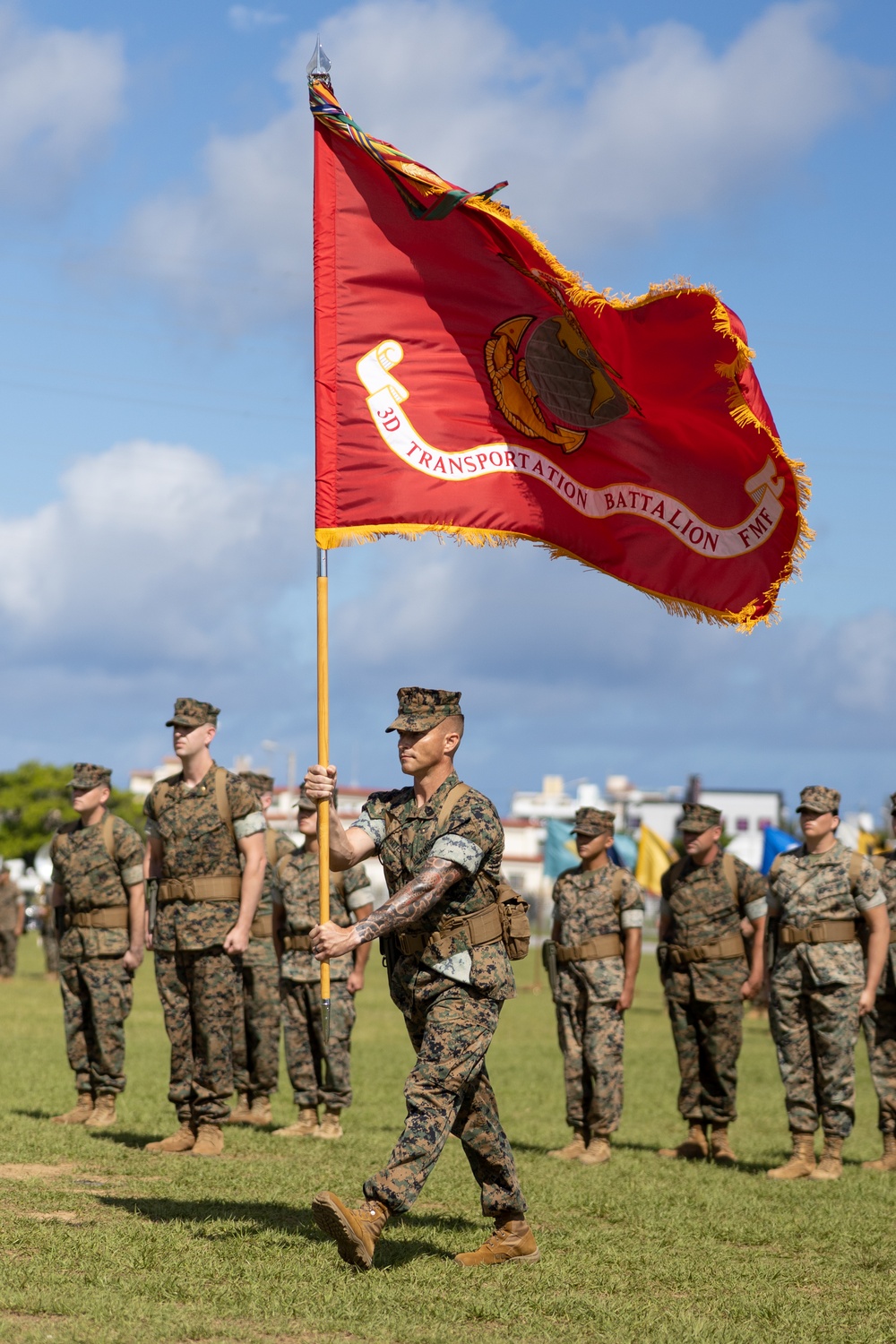 3rd Transportation Battalion Change of Command Ceremony