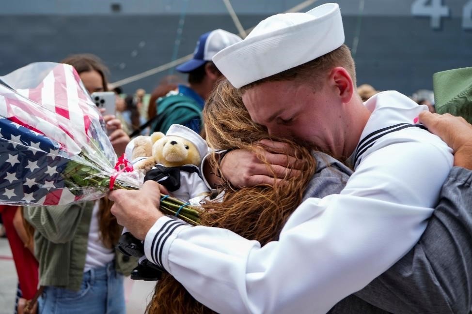 USS Makin Island (LHD 8) Returns To Home Port