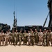 U.S. Airmen visit the Italian SAMP-T Site