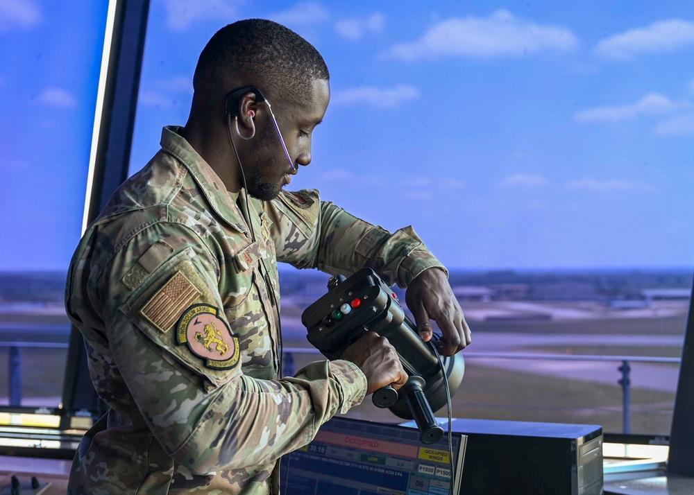 RAF Mildenhall Air Traffic Controllers protect the ground and skies