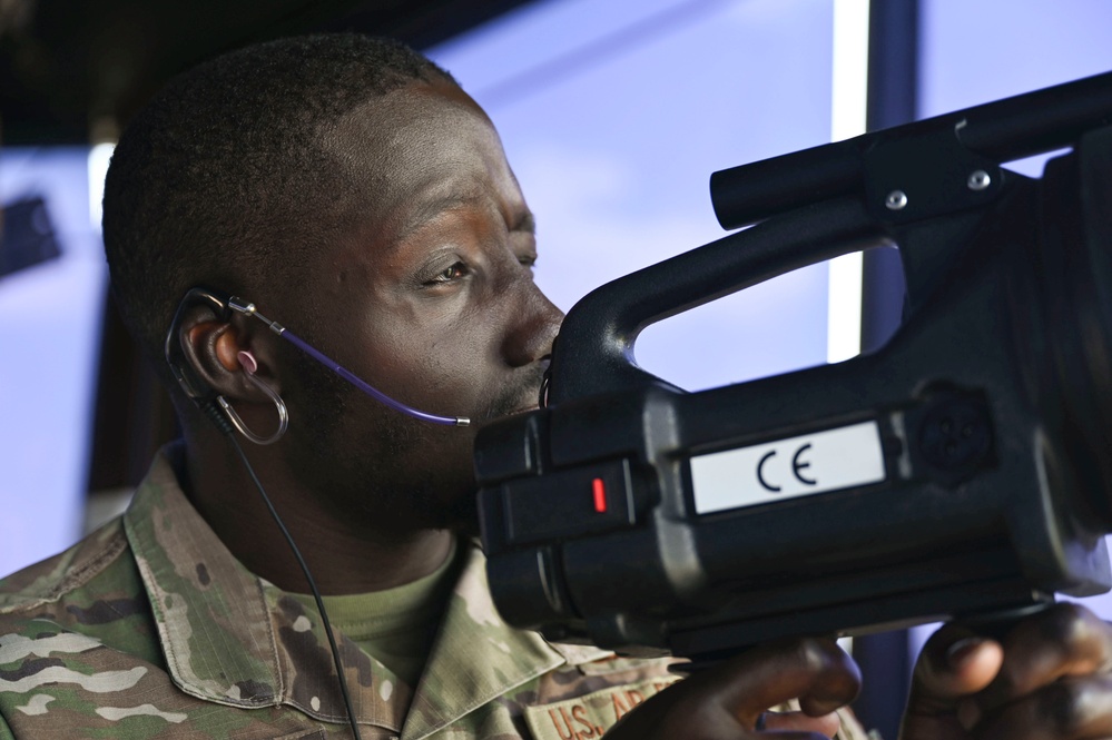 RAF Mildenhall Air Traffic Controllers protect the ground and skies