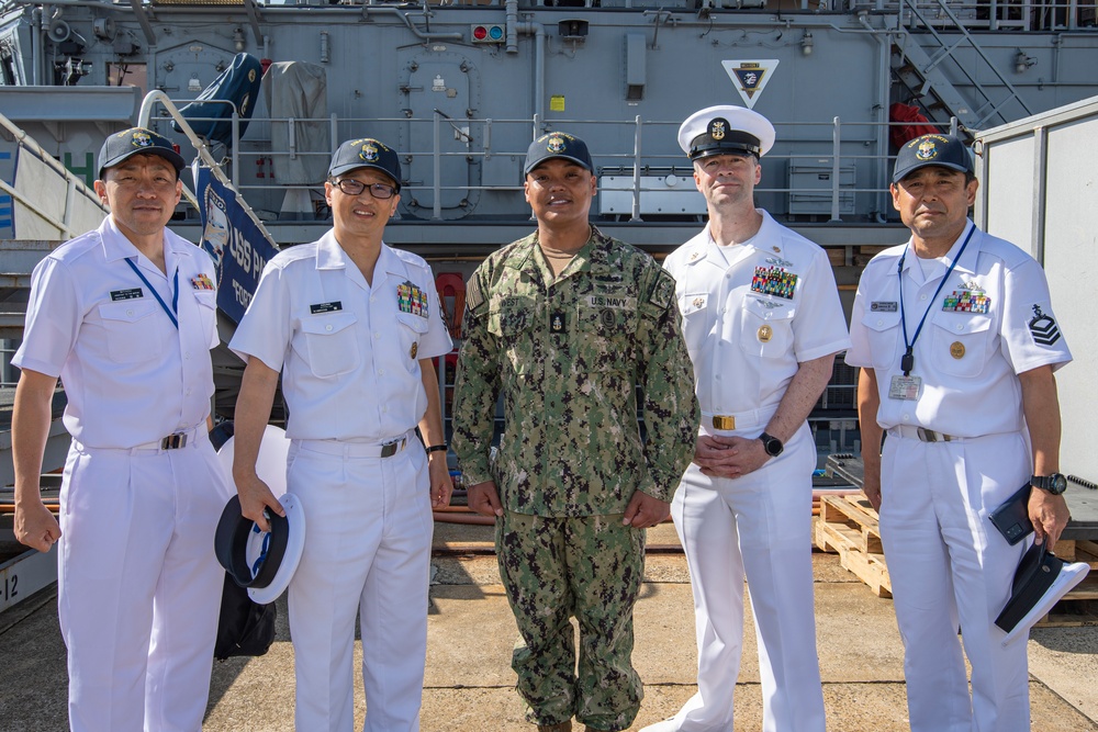JMSDF's Senior Enlisted Leader Visits CFAS