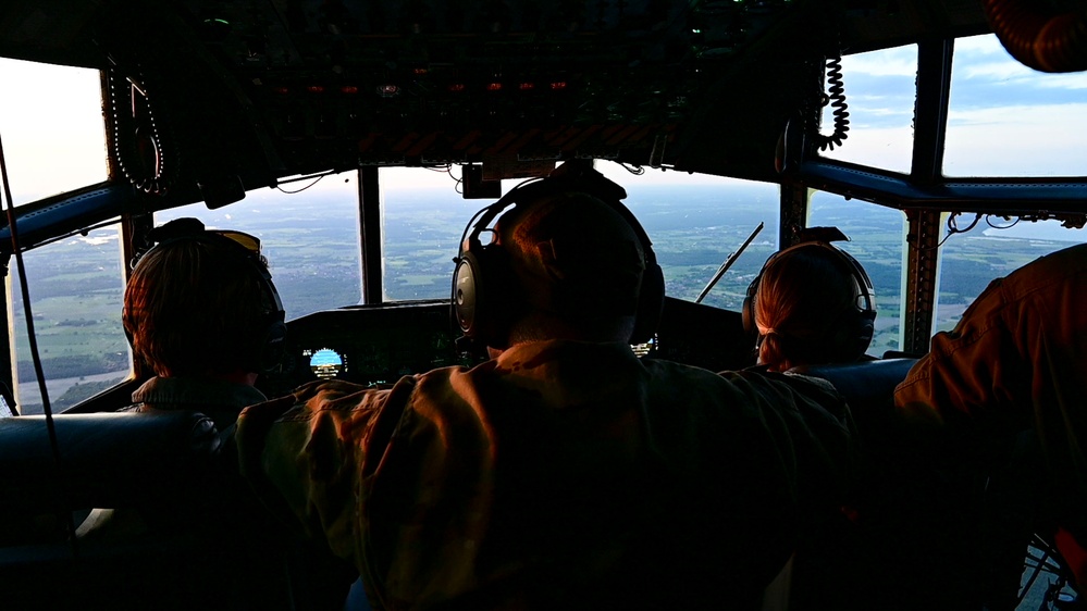 165th Airlift Wing delivers cargo in preparation for exercise Air Defender 2023