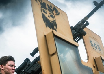 U.S. Army conducts patrol to Kenyan village