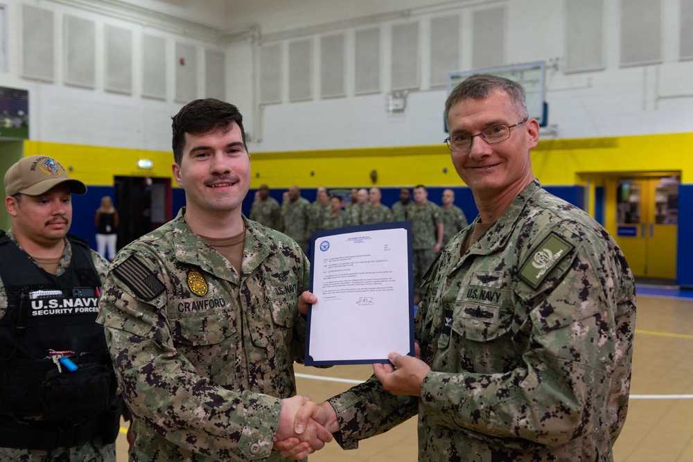 Frocking Ceremony at NSA Souda Bay