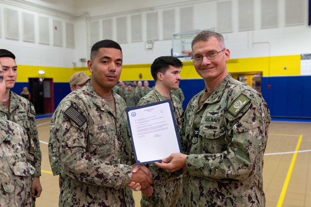 Frocking Ceremony at NSA Souda Bay