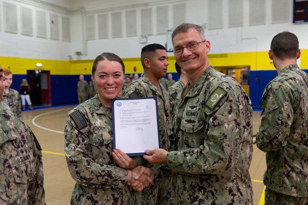 Frocking Ceremony at NSA Souda Bay