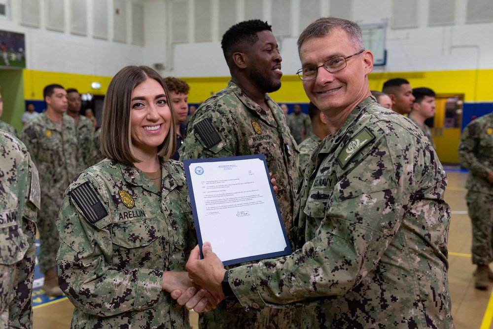 Frocking Ceremony at NSA Souda Bay