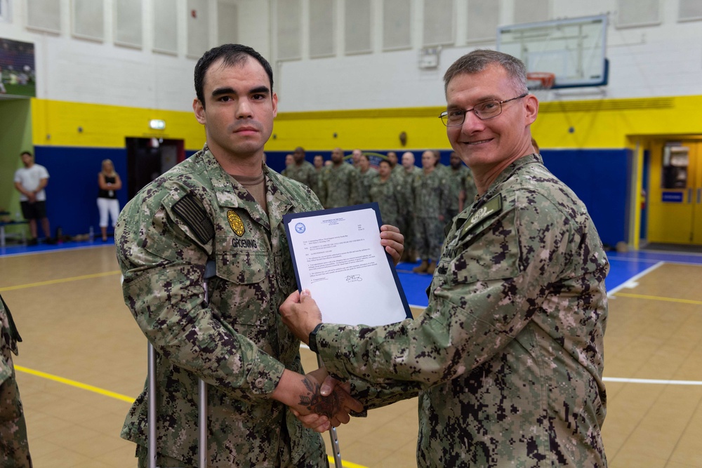 Frocking Ceremony at NSA Souda Bay