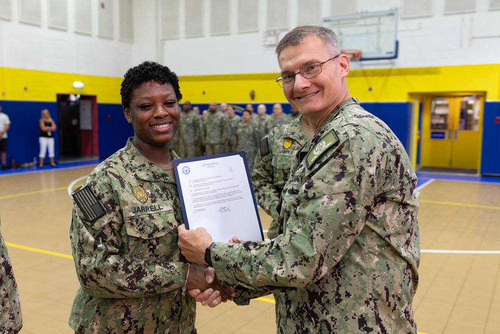 Frocking Ceremony at NSA Souda Bay