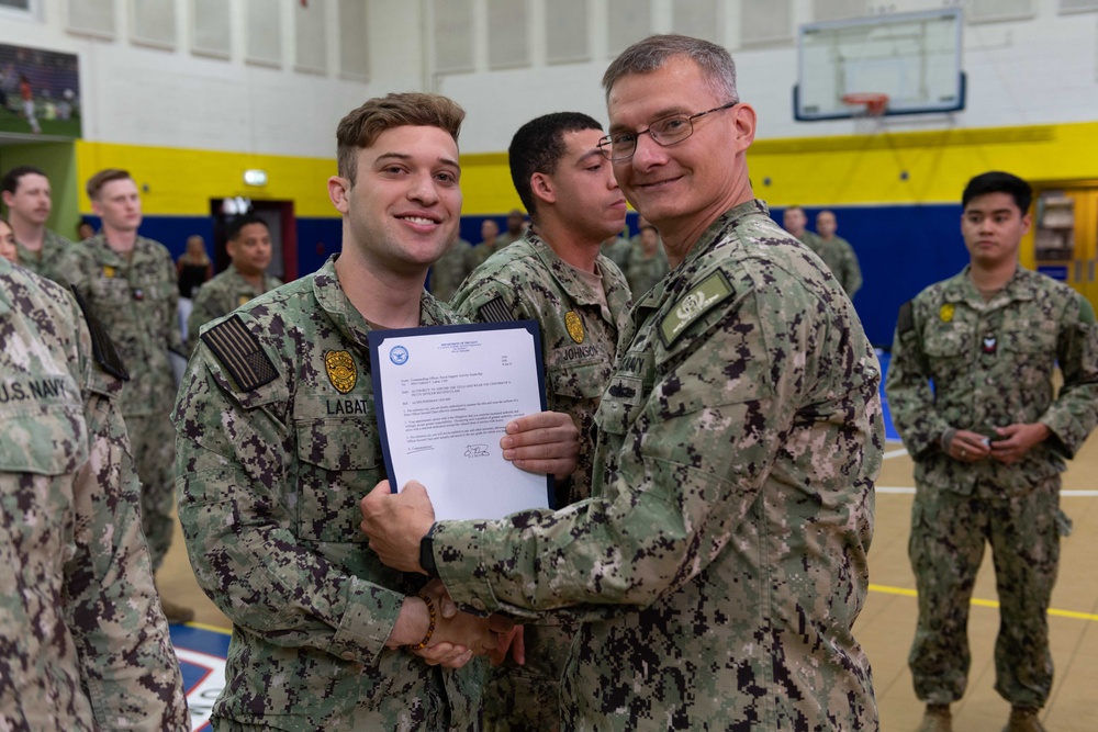 Frocking Ceremony at NSA Souda Bay