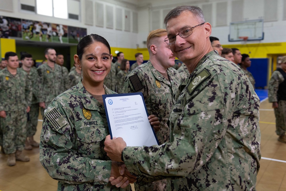 Frocking Ceremony at NSA Souda Bay