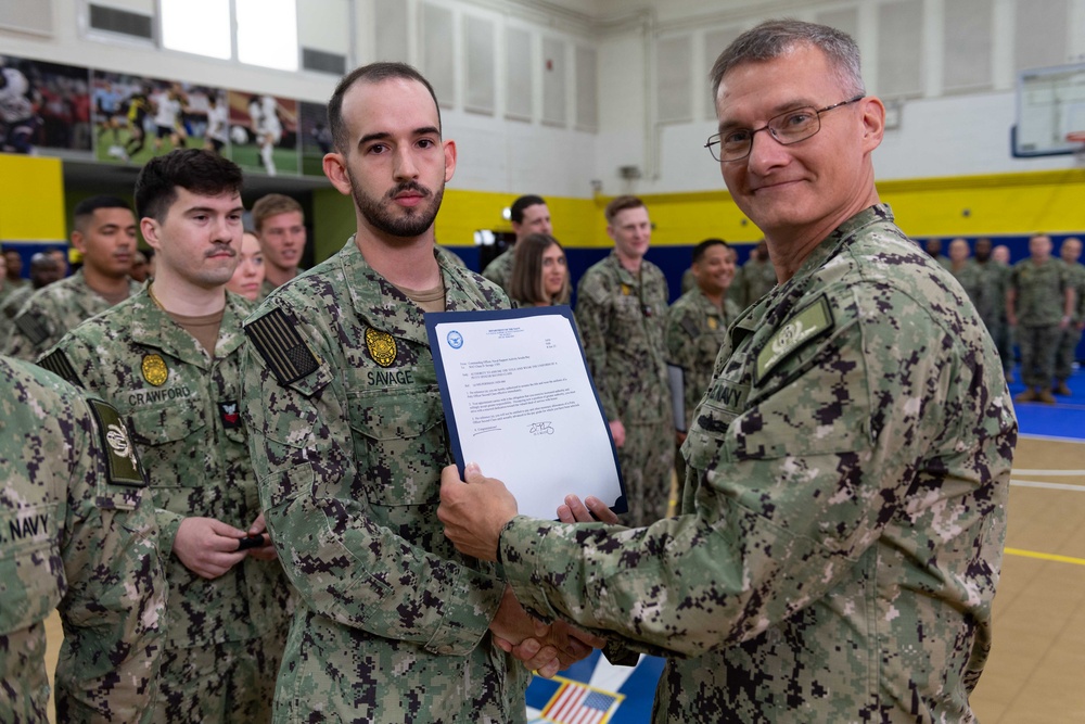 Frocking Ceremony at NSA Souda Bay