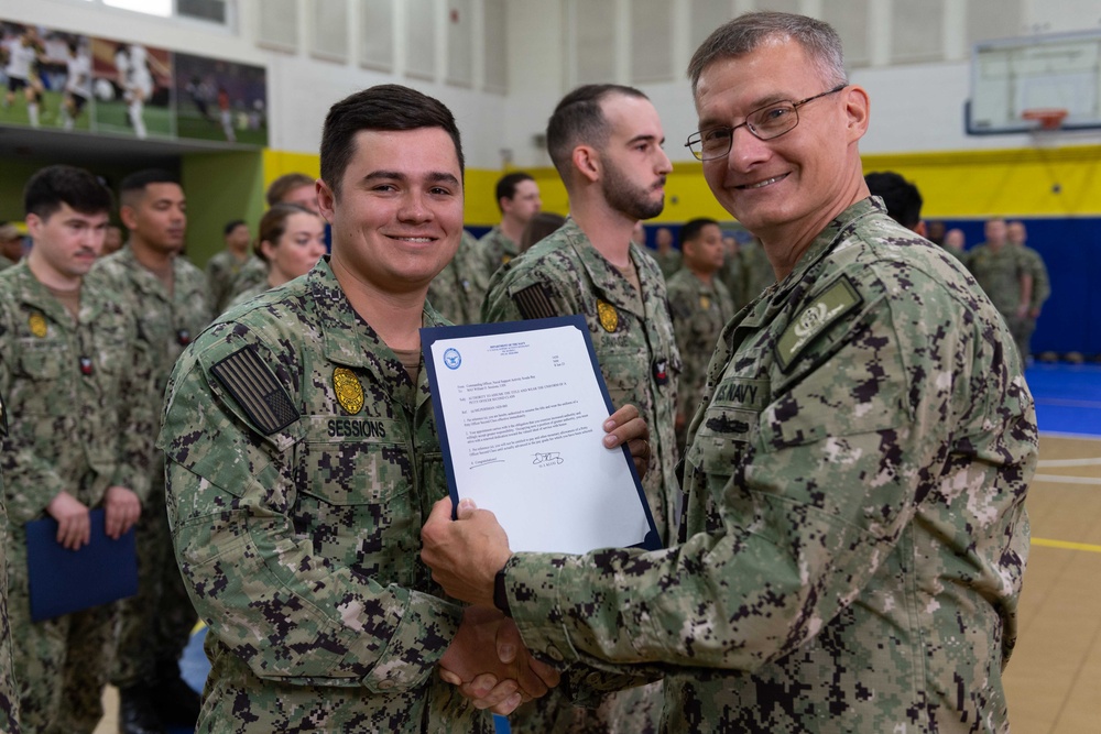 Frocking Ceremony at NSA Souda Bay