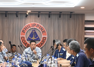Philippine Coast Guard hosts collaborative mission planning meeting with U.S. and Japan Coast Guards in Manila